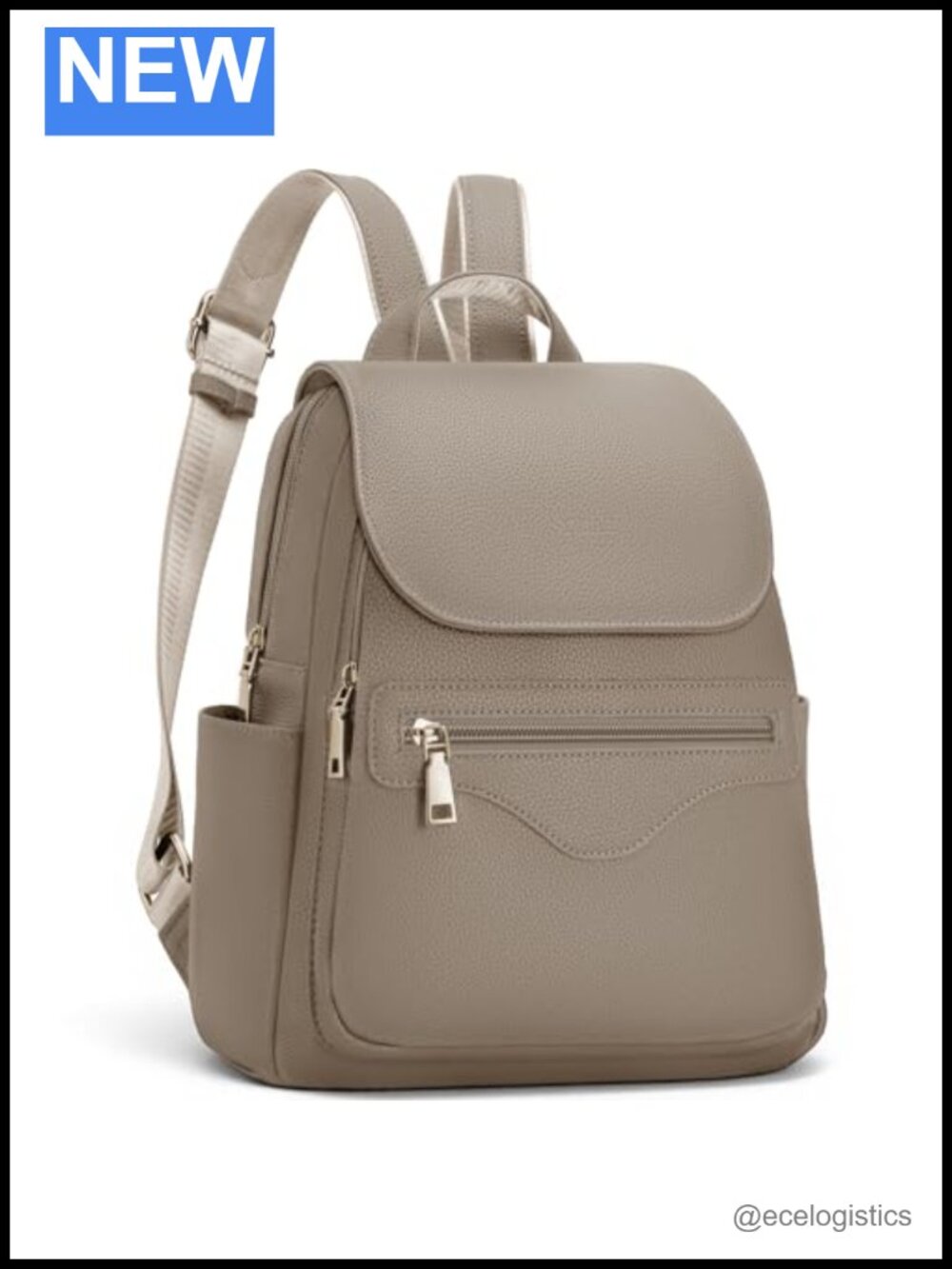 Anti Theft Crossbody Mini Backpack Vegan Leather RFID Blocking
